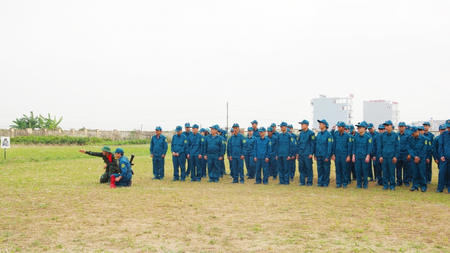 Nâng cao chất lượng huấn luyện dân quân tự vệ